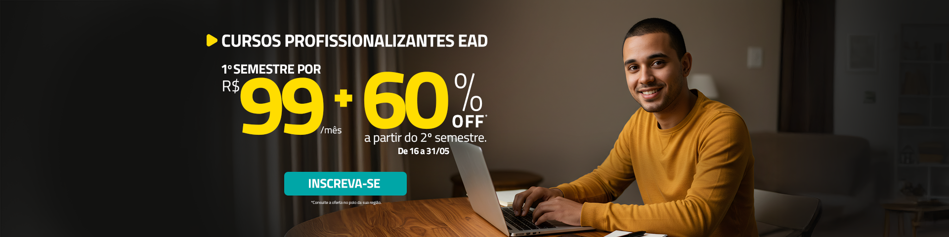 Home - Prof - 16 a 31/05 - 60%